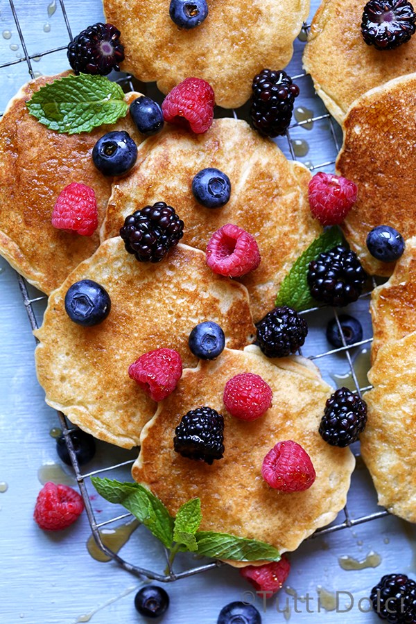 "Buttermilk" pancakes