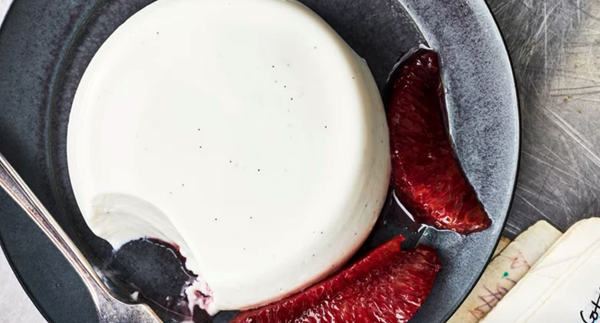 Buttermilk panna cotta