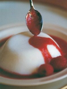Buttermilk panna cotta