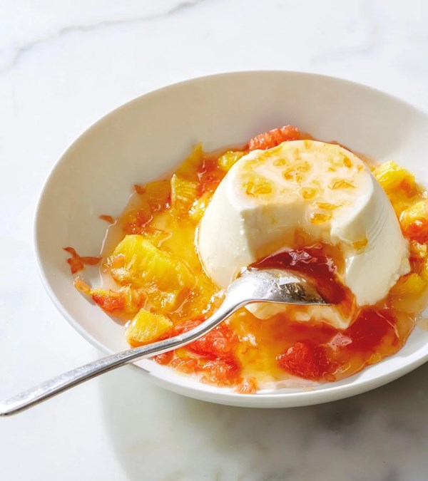 Buttermilk panna cotta