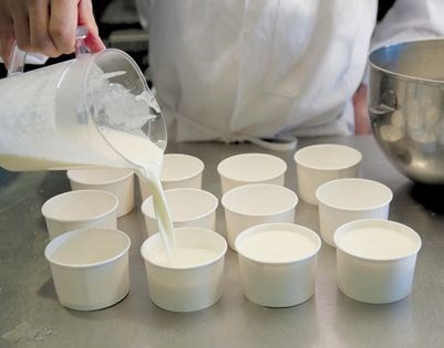 Buttermilk panna cotta