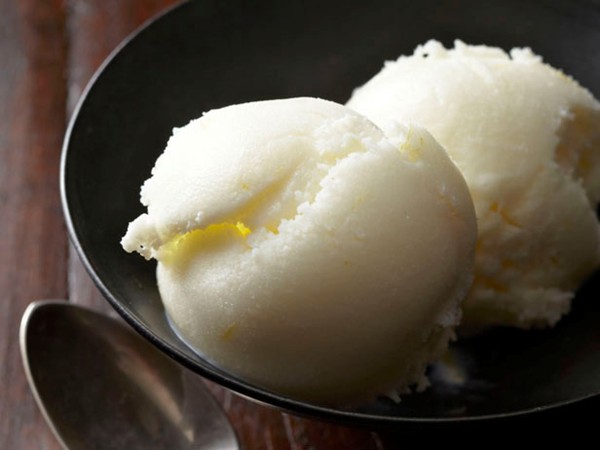 Buttermilk sherbet