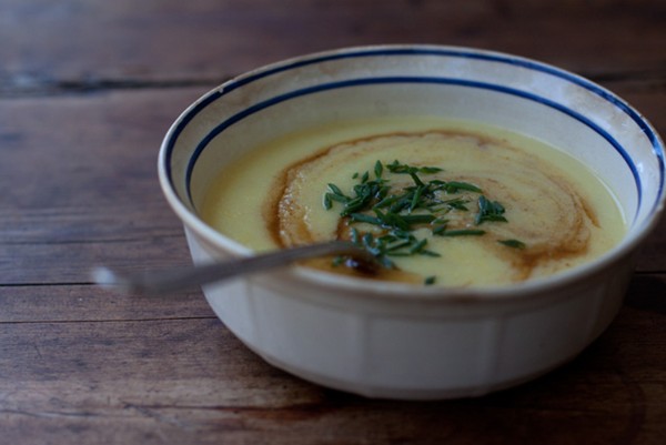 Buttermilk squash soup