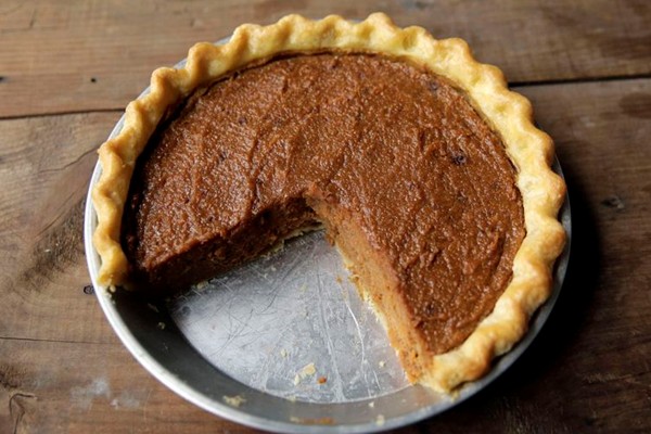Buttermilk sweet potato pie