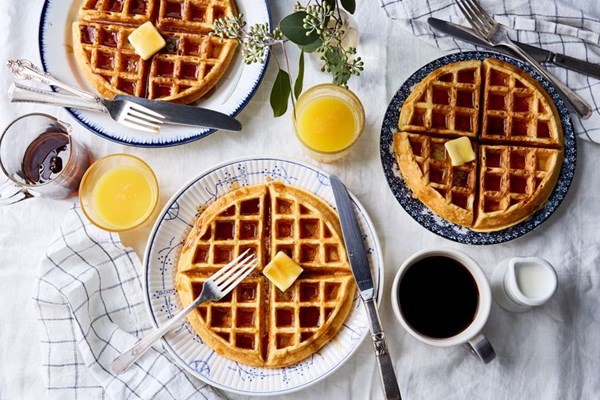 Buttermilk waffles 