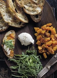 Butternut & burrata platter