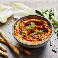 Butternut and harissa dip