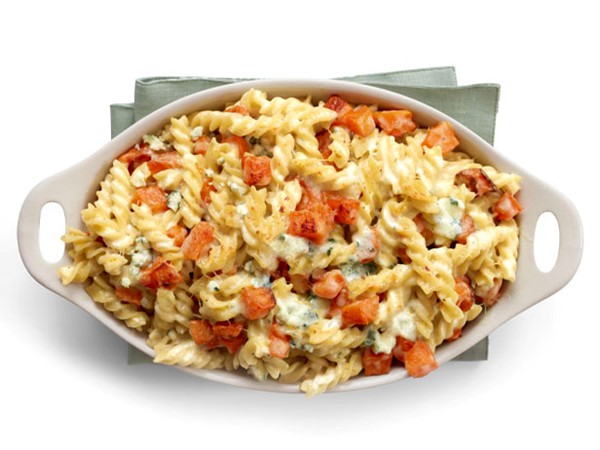 Butternut-blue cheese mac and cheese