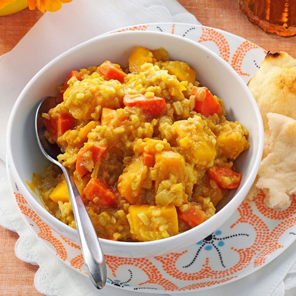 Butternut coconut curry
