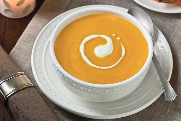 Butternut curry soup