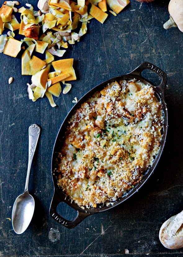 Butternut gratin
