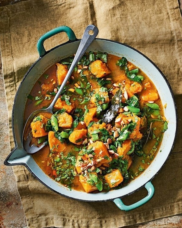 Butternut massaman curry