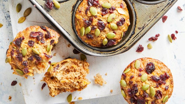 Butternut-oat morning glory muffins [Laura Rege]