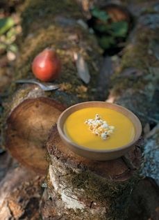 Butternut-pear soup