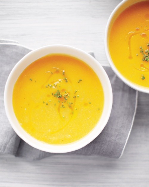Butternut-pear soup
