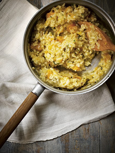 Butternut risotto