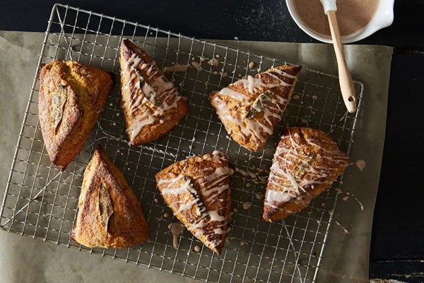 Butternut sage scones