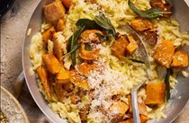 Butternut squash & sage orzotto