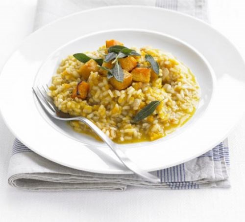 Butternut squash & sage risotto