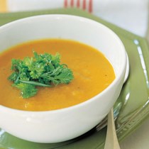 Butternut squash and apple soup