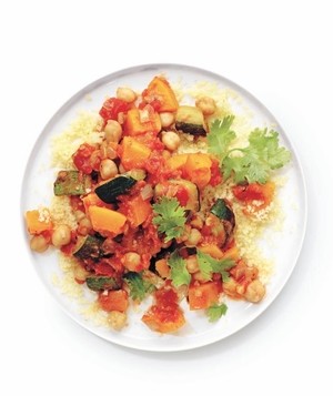 Butternut squash and chickpea stew