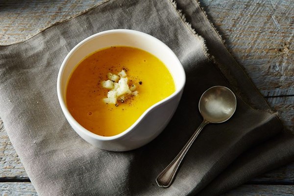 Butternut squash and cider soup: 1993