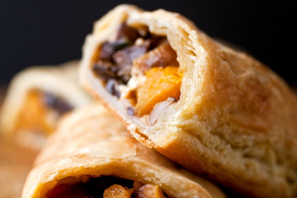 Butternut squash and mushroom Wellington