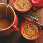 Butternut squash and pear soup