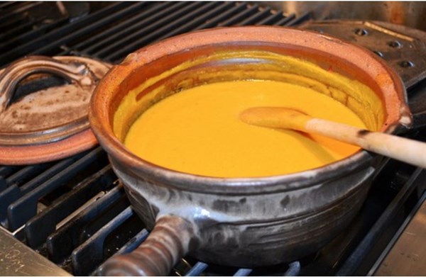 Butternut squash and tomato soup
