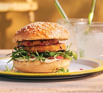 Butternut squash burgers