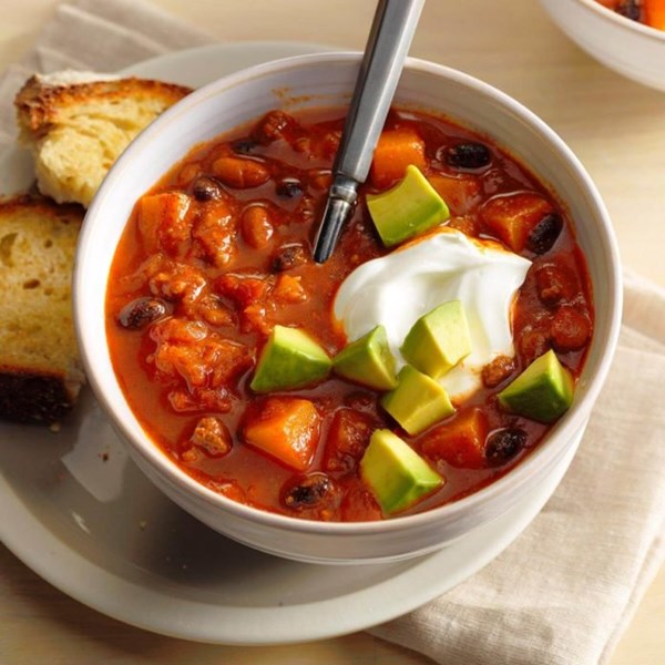 Butternut squash chili