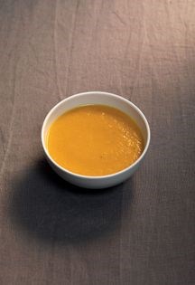 Butternut squash, coconut & apple [soup]
