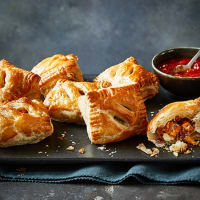 Butternut squash feta puffs