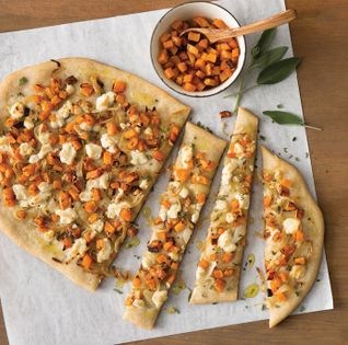 Butternut squash flatbread
