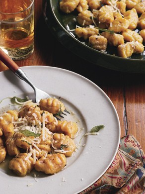 Butternut squash gnocchi with sage brown butter
