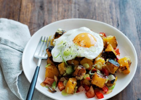Butternut squash home fries