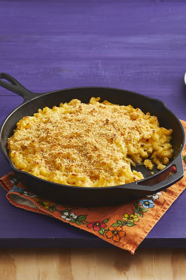 Butternut squash mac and cheese