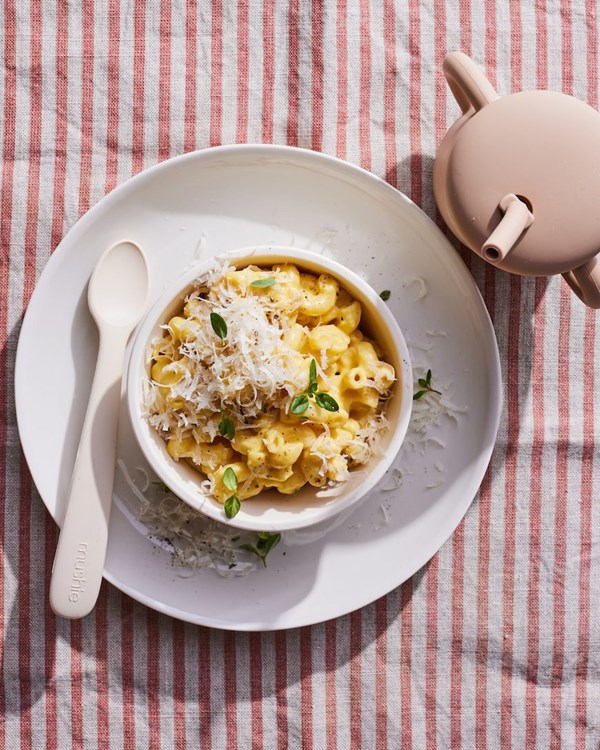 Butternut squash mac and cheese