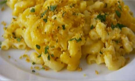 Butternut squash mac and cheese