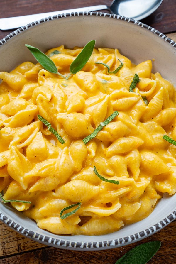 Butternut squash mac n cheese