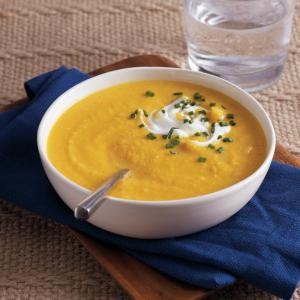 Butternut squash parsnip soup