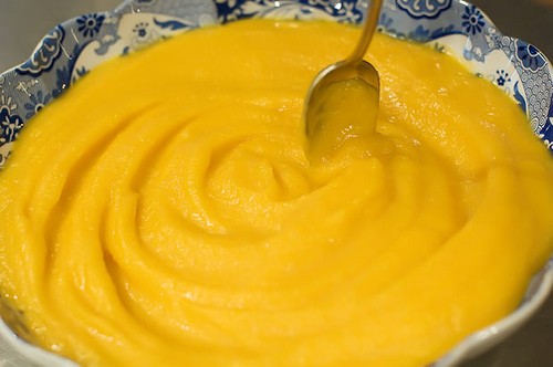 Butternut squash puree