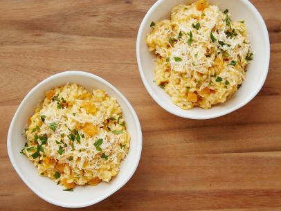 Butternut squash risotto