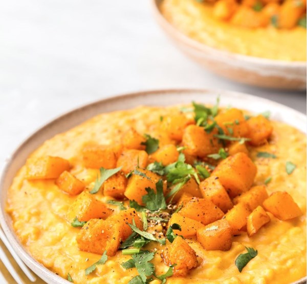 Butternut squash risotto