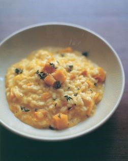 Butternut squash risotto