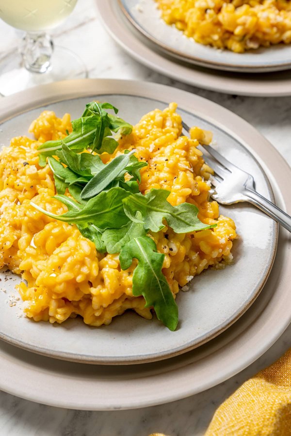 Butternut squash risotto