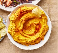Butternut squash romesco dip