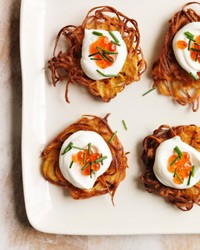 Butternut squash rösti cakes