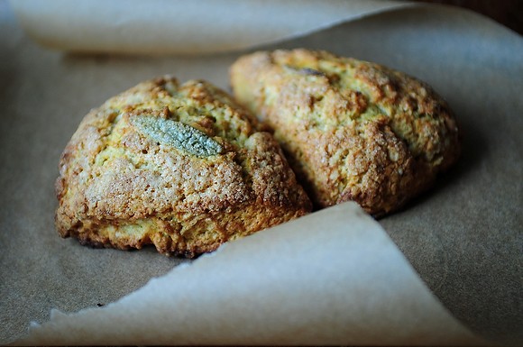 Butternut squash scones