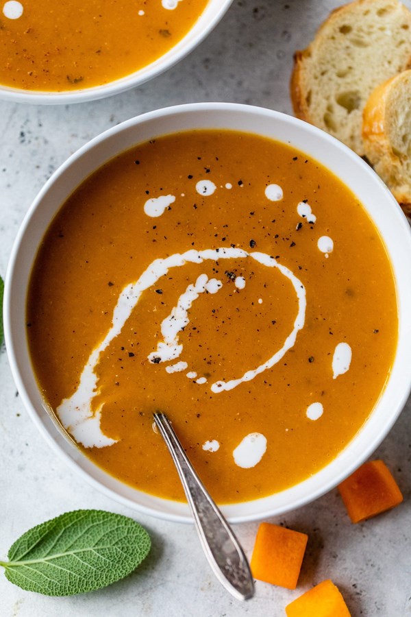 Butternut squash soup
